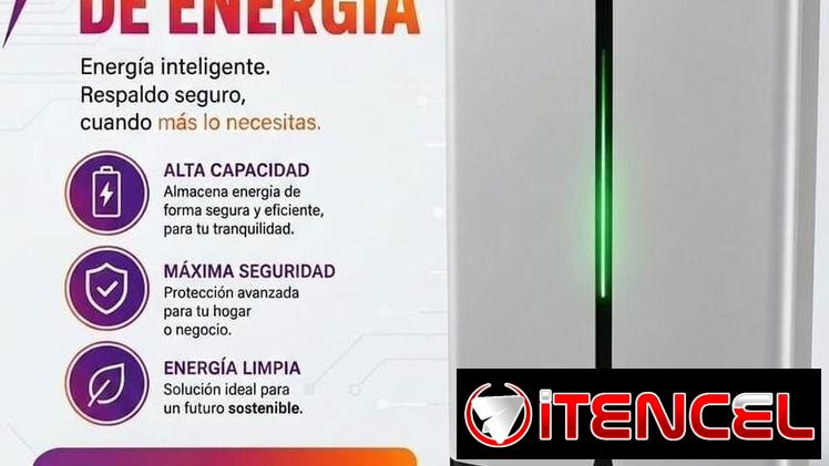 Inversor de 6 con 15 kwh de respaldo saco