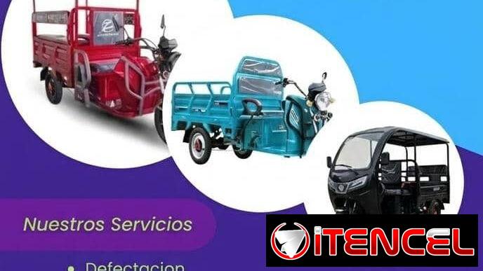 Servicios de mecánica para triciclos eléctricos