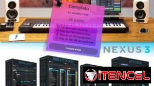 FL Studio 21.1 + Curso Completo + Nexus3 con 170 GB Librerias 3x1 al 58080125
