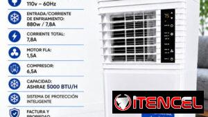 ✅️AIRE PORTÁTIL 110V 350USD