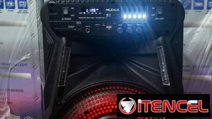 Bocinas Milexzus por Bluetooth USB buena calidad de audio con transporte incluido