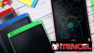 Tableta de Escritura LCD 8.5” para Niños Pizarra digital reutilizable ideal para niños de 2 a 5 años. Su pantalla LCD de