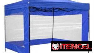 Carpas de 3*3 con Lona a los lados en 130$