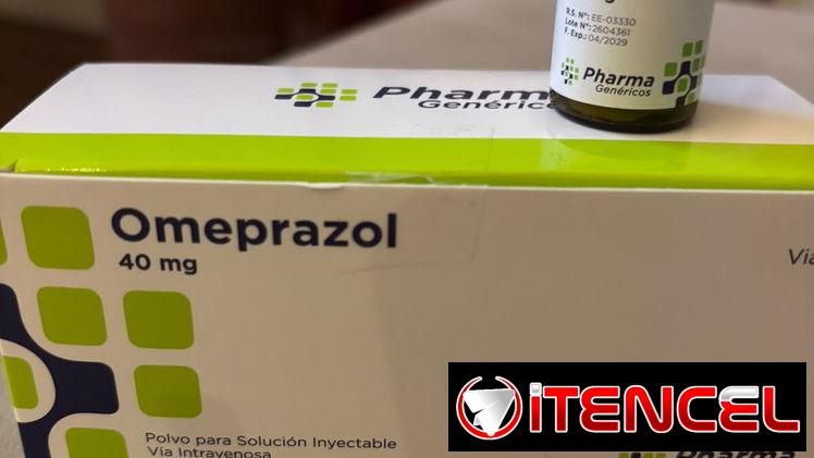 Omeprazol inyectable 800 mn c/ bulbo