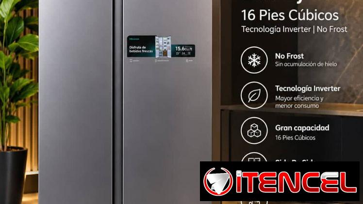 Refrigerador Hisense Side by Side 16cuft — foto 2