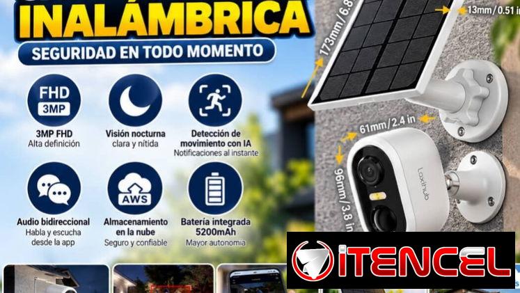 Cámara Solar Inalámbrica