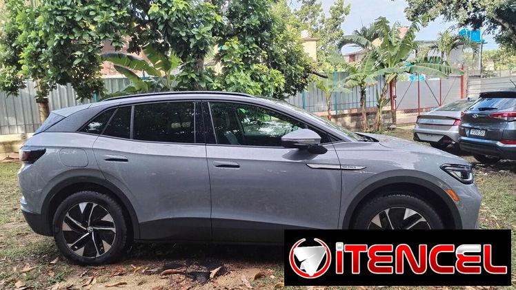 🚗 ELECTRICO 🚗 VOLKSWAGEN ID4 GRIS 2022 - - CHAPA Y CERTIFICADO. TL 54833699 — foto 2