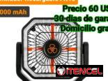 Ventilador Recargable de 20000mah modelo X11 y FX13