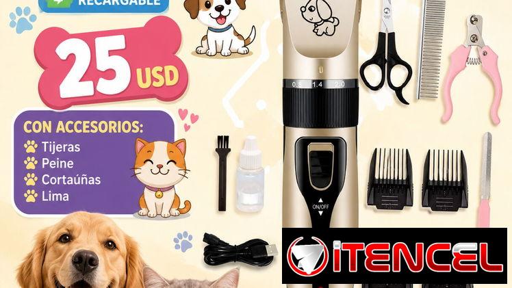 Máquina de pelar mascotas. Varias opciones