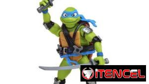 Playmates Toys Tales Of The Teenage Mutant Ninja Turtles Mutations Mix N Match Leonardo 11 cm