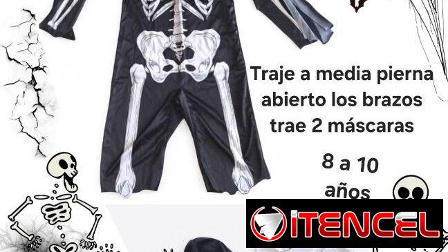Traje de hallowen de niño