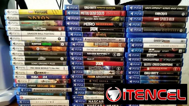 + DISCOS DE PS4 y PS5 TODOS NUEVOS