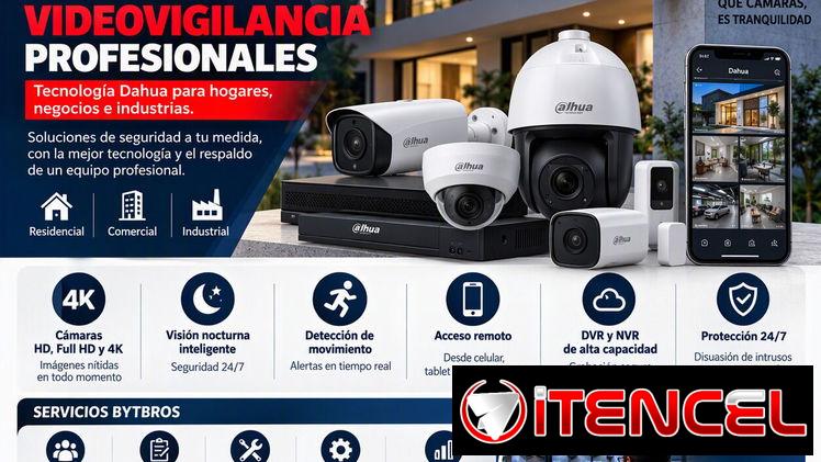 Montaje de sistemas de videovigilancia