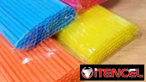 Absorbentes de sueros y batidos 9mm de grosor