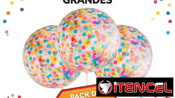Súper Globos Confetti