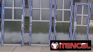 Puertas aluminio y cristal