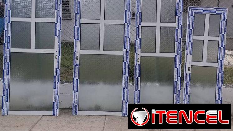 Puertas aluminio y cristal