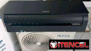 *Split Milexus de 1 tonelada 110v unidad interior color negro ⚫❄️ 12000BTU