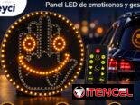 Luz LED de Emoticonos y Gestos para Ventana Trasera de Auto