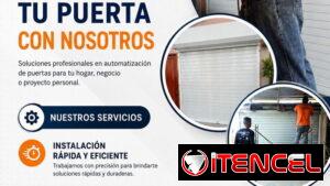 Se fabrican, automatizan e instalan puertas de garajes y potección de negocios!