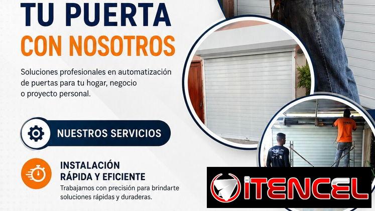 Se fabrican, automatizan e instalan puertas de garajes y potección de negocios!