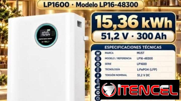 Baterías de 15 kw marca must todo en uno de 6 con 15 marca must — foto 2