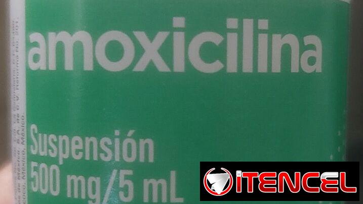 Amoxicilina en suspensión de 500mg para preparar 120ml Vence marzo 2027 — foto 1