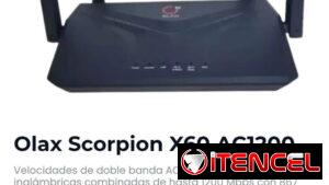 Router Olax Scorpion X60 AC1200 nuevo