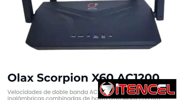 Router Olax Scorpion X60 AC1200 nuevo