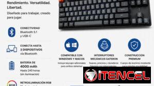 Keychron K8 – Potencia, precisión y libertad en cada pulsación | 60USD