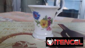 Tasa de Té Vintage de Porcelana de Weimar15