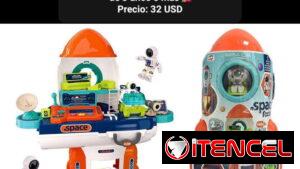 Juguete espacial para niños, es interactivo