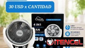 Ventilador recargable x cantidad