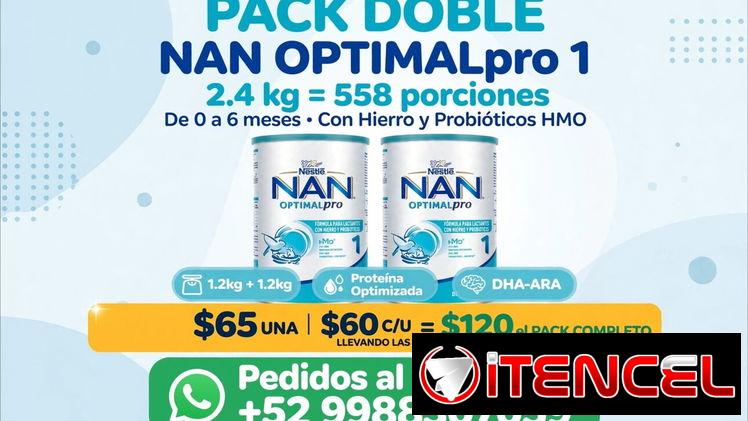 Leche Nan Optimal Pro Etapa 1. Oferta especial