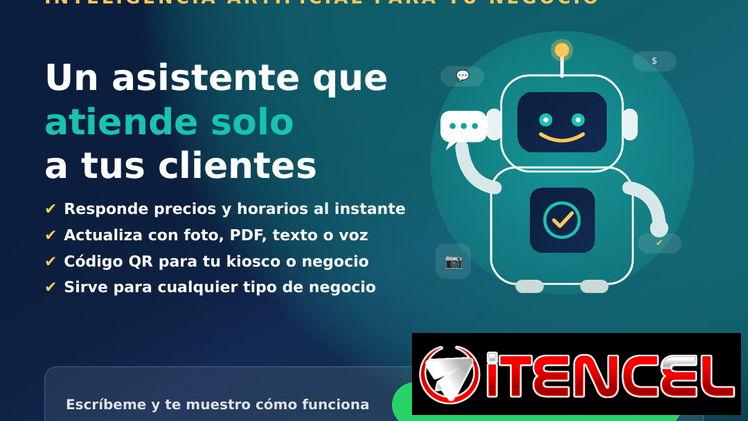 Asistente de Inteligencia Artificial para tu negocio (Telegram)