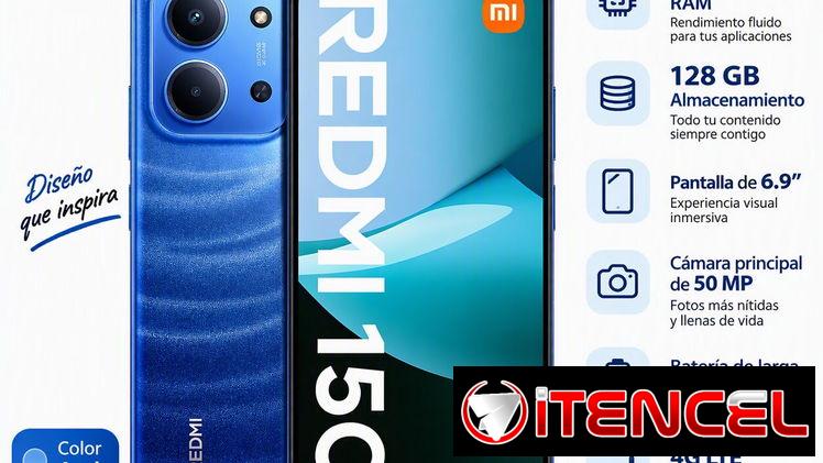 Xiaomi Redmi 15C 4+4/128Gb Azul