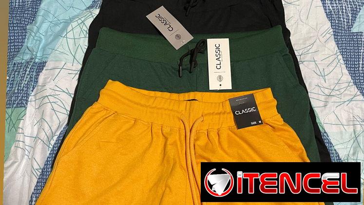 Short de felpa de hombre