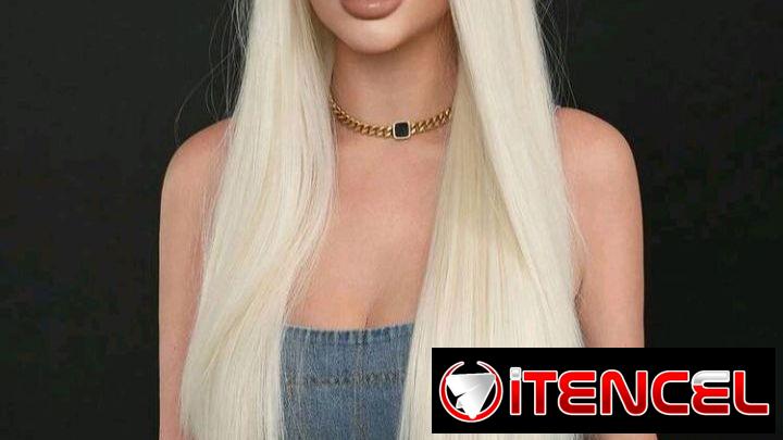 💛👱🏼♀️ ¡RUBIO PLATINO. PELUCA EXTRALARGA ✨