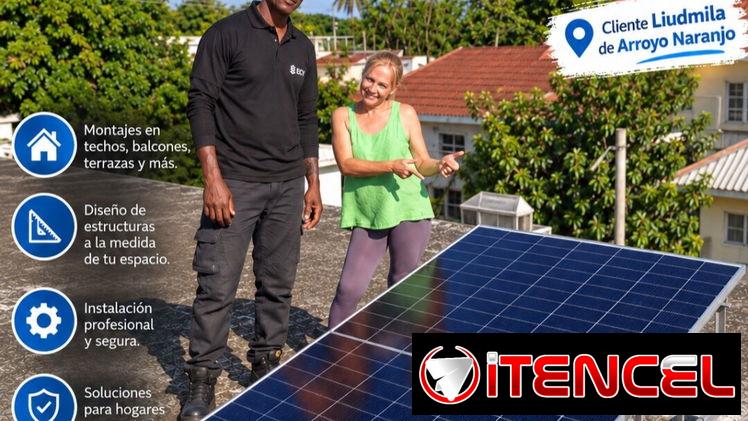 Fabricación y Montaje de estructuras para paneles solares
