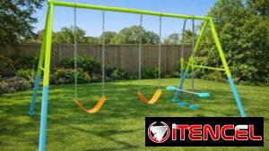 Columpios para niños de exteriores