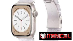 Correa Resin Band para Apple Watch 38/40/41/42 mm resistente y cómoda | 27 USD
