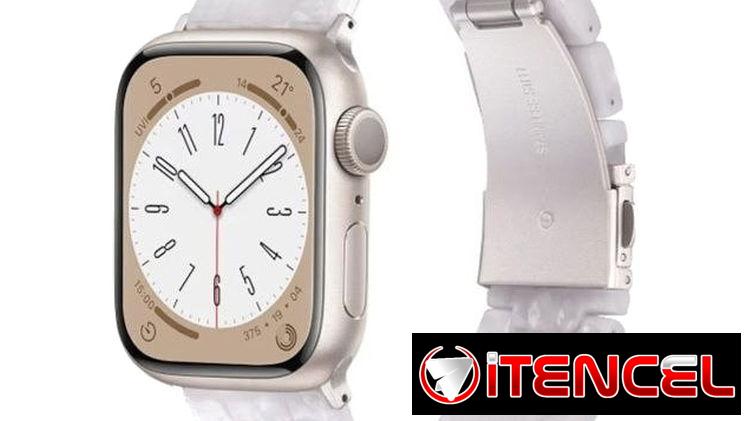 Correa Resin Band para Apple Watch 38/40/41/42 mm resistente y cómoda | 27 USD
