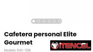 Cafetera personal Elite Gourmet