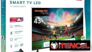 Smart TV, Premier, 43", 1920x1080 -mensajería gratis y garantía