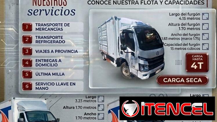 Transporte de carga y paquetes