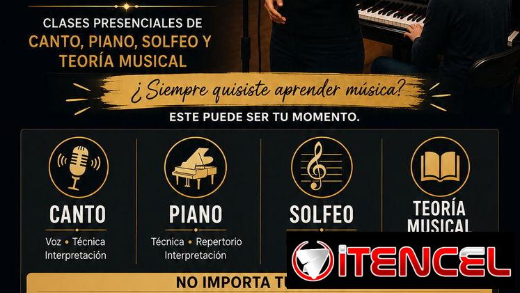 CLASES|CANTO|SOLFEO|TEORIA MUSICAL| APRENDE MÚSICA. DESARROLLA TU TALENTO.
