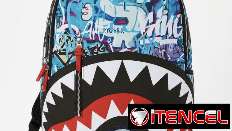 Mochila bape, mochila tiburón, mochilas Sprayground, mochila con mordida  Mensajería en toda la habana — foto 3