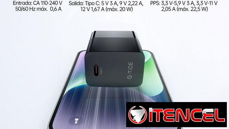 Cargador turbo G-Tide de 22watts — foto 2