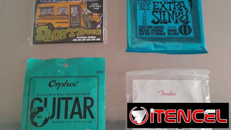 Cuerdas de guitarra eléctrica