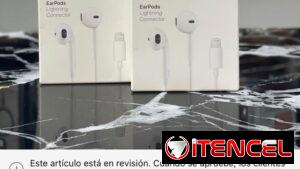 Audifonos EarPods Lightning originales nuevos sellados en caja